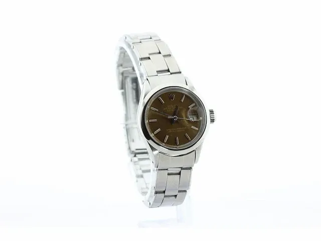 Vintage rolex oysterdate 27 mm. plexiglas 1978 - afbeelding 3 van  10