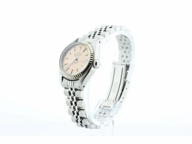 Vintage rolex oysterdate 27 mm. plexiglas 1978 - afbeelding 6 van  11