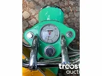 Vintage scooter - afbeelding 6 van  9