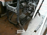 Vintage singer naaimachine - afbeelding 4 van  5