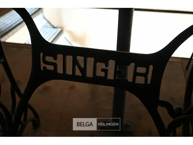 Vintage singer naaimachine - afbeelding 4 van  5