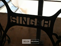 Vintage singer naaimachine - afbeelding 4 van  5