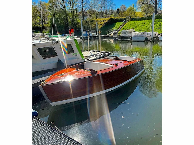 Vintage speedboat attwood l565, 15-60-yk (incl. trailer) - afbeelding 3 van  64