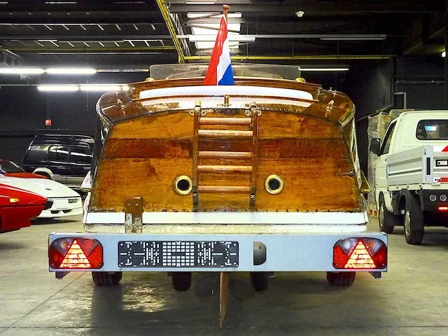 Vintage speedboat attwood l565, 15-60-yk (incl. trailer) - afbeelding 8 van  64