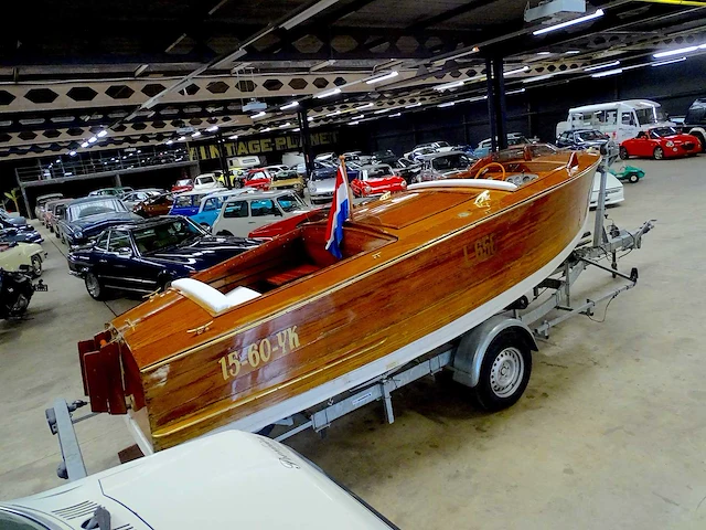 Vintage speedboat attwood l565, 15-60-yk (incl. trailer) - afbeelding 9 van  64