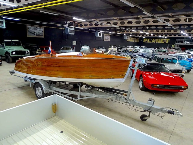 Vintage speedboat attwood l565, 15-60-yk (incl. trailer) - afbeelding 10 van  64