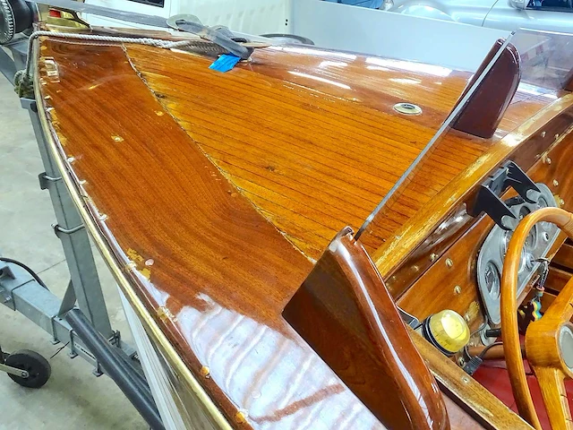 Vintage speedboat attwood l565, 15-60-yk (incl. trailer) - afbeelding 25 van  64