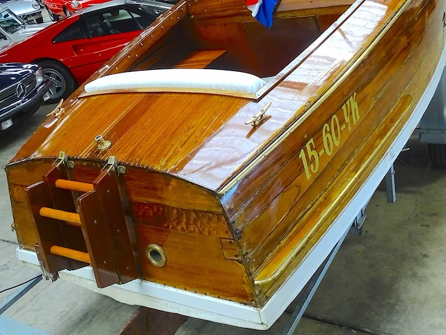 Vintage speedboat attwood l565, 15-60-yk (incl. trailer) - afbeelding 30 van  64