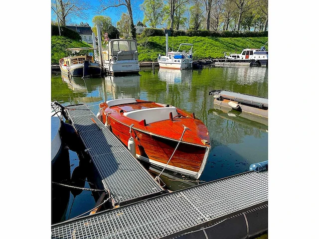 Vintage speedboat attwood l565, 15-60-yk (incl. trailer) - afbeelding 34 van  64