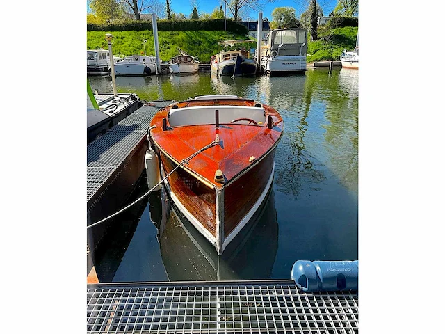 Vintage speedboat attwood l565, 15-60-yk (incl. trailer) - afbeelding 45 van  64