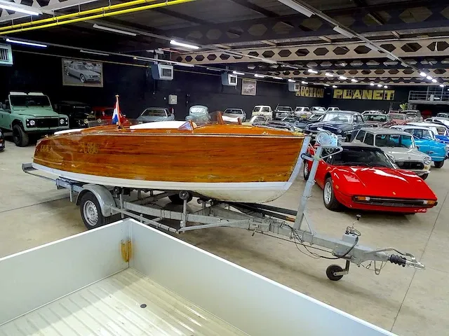 Vintage speedboat attwood l565, 15-60-yk (incl. trailer) - afbeelding 10 van  64