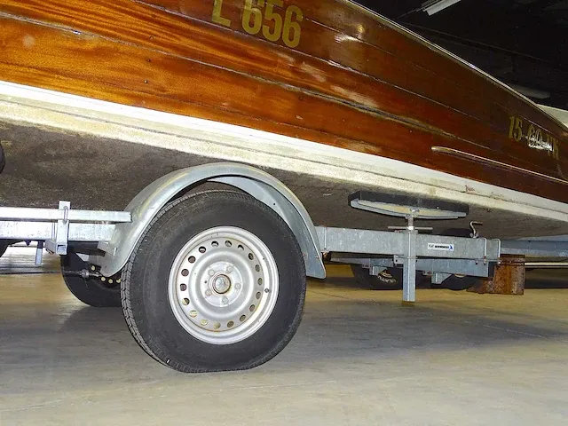 Vintage speedboat attwood l565, 15-60-yk (incl. trailer) - afbeelding 17 van  64