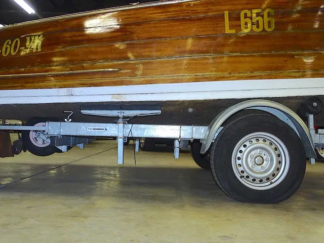 Vintage speedboat attwood l565, 15-60-yk (incl. trailer) - afbeelding 20 van  64
