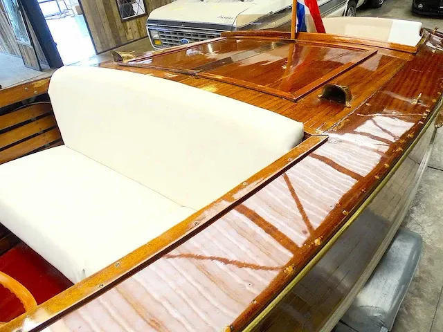 Vintage speedboat attwood l565, 15-60-yk (incl. trailer) - afbeelding 27 van  64