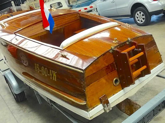 Vintage speedboat attwood l565, 15-60-yk (incl. trailer) - afbeelding 29 van  64