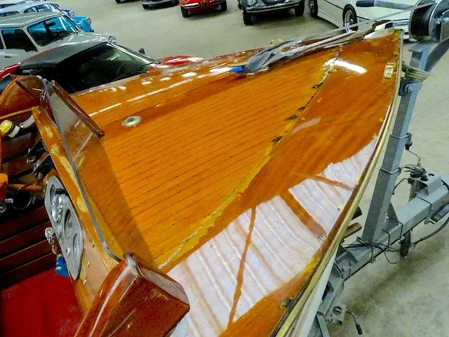 Vintage speedboat attwood l565, 15-60-yk (incl. trailer) - afbeelding 36 van  64