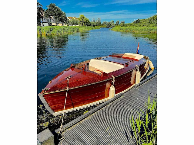 Vintage speedboat attwood l565, 15-60-yk (incl. trailer) - afbeelding 3 van  64