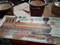 Vintage speelgoedtrein - afbeelding 2 van  3