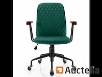 Vintage stijl fluweel roulette bureautafel zetel - afbeelding 2 van  10