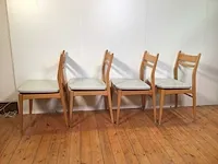 Vintage stoelen (4x) - afbeelding 2 van  8