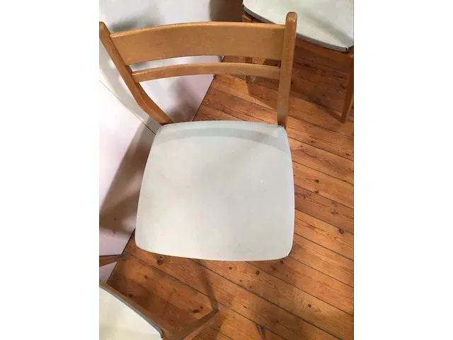 Vintage stoelen (4x) - afbeelding 5 van  8