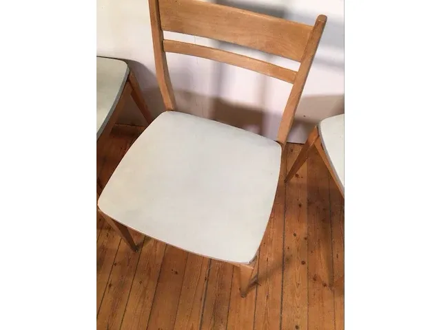 Vintage stoelen (4x) - afbeelding 7 van  8