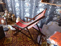Vintage strandstoel - afbeelding 2 van  2