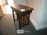 Vintage tafel voor naaichine - afbeelding 1 van  5