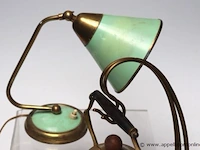 Vintage tafellamp en theepot - afbeelding 2 van  3
