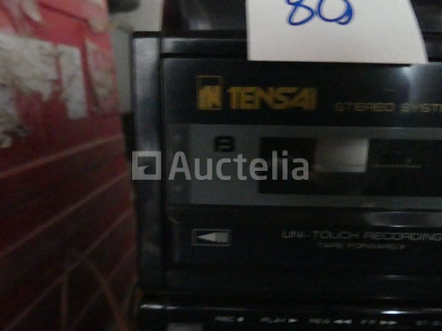 Vintage tensa hifi systeem - afbeelding 5 van  5