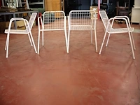 Vintage tuinstoel (x4) - afbeelding 3 van  4