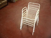 Vintage tuinstoel (x4) - afbeelding 4 van  4