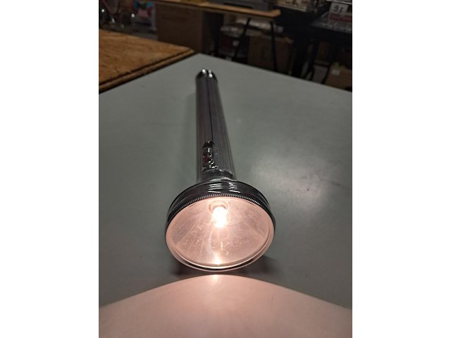 Vintage zaklampen 3 x in originele doos ( 370 mm ) zonder batt - afbeelding 3 van  8