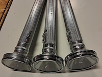 Vintage zaklampen 3 x in originele doos ( 370 mm ) zonder batt - afbeelding 6 van  8