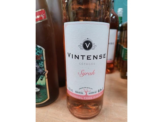 Vintense cépages syrah rosé 0,0% - afbeelding 2 van  3