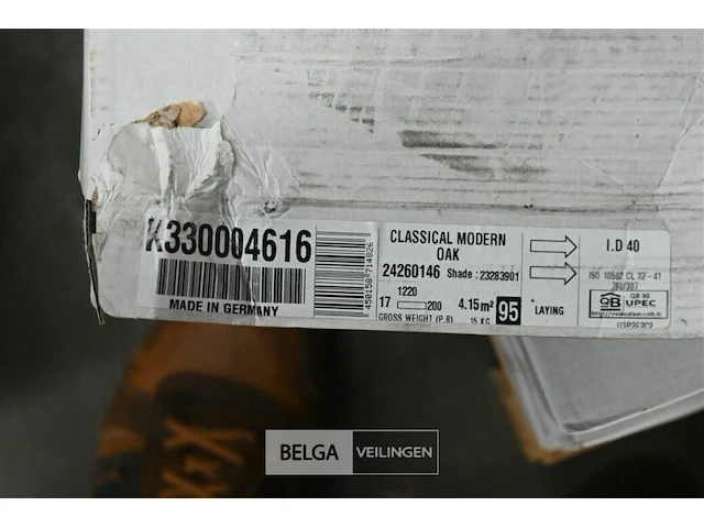 Vinyl classical modern oak l120xb20 cm - afbeelding 3 van  3