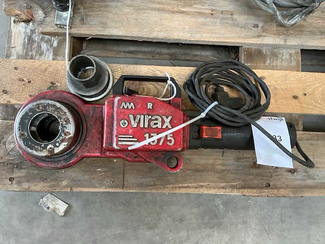 Virax 1385 draagbare draadsnijmachine - afbeelding 3 van  4