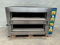 Virtus - th630l/2m - dubbele pizza oven - afbeelding 6 van  10