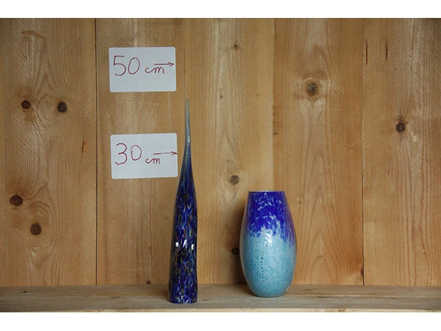 Vis + platte vaas - afbeelding 2 van  3