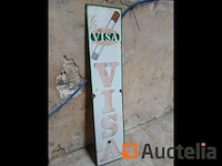Visa emaille plaquette - afbeelding 1 van  1