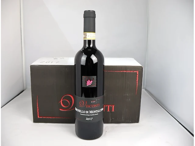 Visconti brunello di montalcino 2017 (x6) - afbeelding 1 van  4
