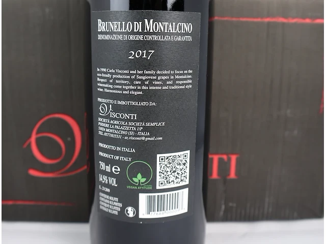 Visconti brunello di montalcino 2017 (x6) - afbeelding 3 van  4