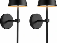 Visdanfo draadloze wandlamp (set van 2) - afbeelding 1 van  4