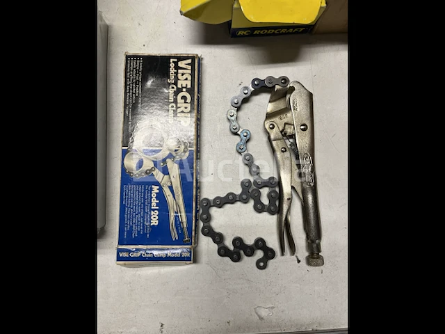 Vise-grip model 20r lastang met ketting - afbeelding 3 van  4