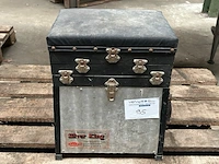 Viskoffer/stoel silverking - afbeelding 1 van  5