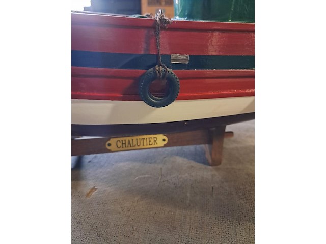 Vissersboot ( l 460mm h 390mm b 160mm ) - afbeelding 4 van  6