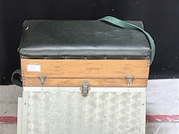 Vissersstoel met koelbox en schuiven - afbeelding 1 van  5