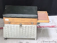 Vissersstoel met koelbox en schuiven - afbeelding 5 van  5