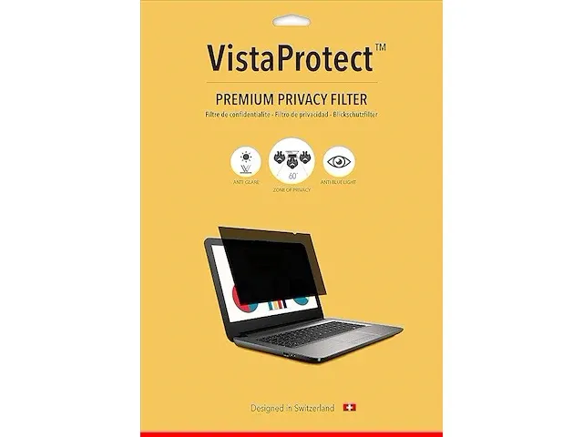 Vistaprotect - privacy filter & blauw licht filter - afbeelding 2 van  2