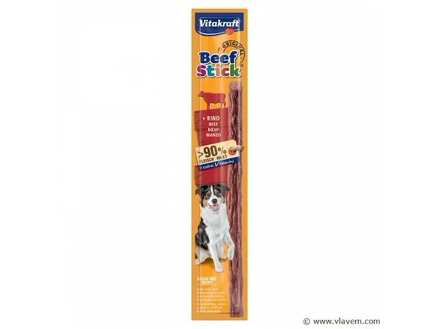 Vitakraft beefstick 12gr 50 stuks - afbeelding 1 van  1